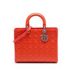 Большая сумка-сэтчел Cannage Lady Dior (2012 год) 1
