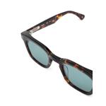tortoiseshell-effect square-frame sunglasses 3