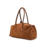 Bilbao suede leopard-print charm shoulder bag 2