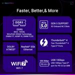 ASUS ROG STRIX Z890-E GAMING WIFI ATX материнская плата (DDR5) 4