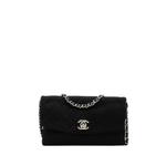 Стеганая мини-сумка через плечо CC Quilted Jersey Flap (2011 год) 1