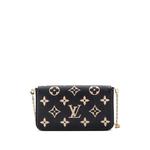 Сумка через плечо Felicie Pochette Bicolor Monogram Empreinte Giant 2