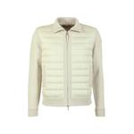 quilted-panel zip-up jacket 1