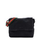 Сумка через плечо Web Strap Flap Messenger GG Canvas Medium 1