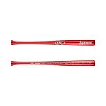 Supreme x Rawlings Chrome Maple Wood бейсбольная бита 'Красный' 1