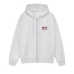 Толстовки на молнии Stussy DNA Zip Hoodie 'Ash Heather' 1