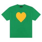 Футболки с коротким рукавом Drew House Love Tee 'Green' 1