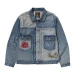 Джинсовые Куртки BAPE x Sean Wotherspoon Crazy Denim Jacket 'Индиго' 1