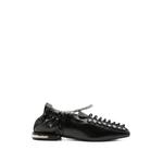 stud-embellished chain-link loafers 1