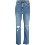 Rider high-rise straight-leg jeans 1