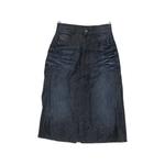 faded denim skirt 1