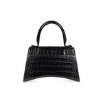 Сумки с ручками Balenciaga Hourglass Small Top Handle Bag 'Black' 2