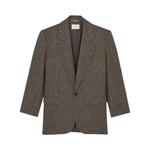 Пиджак Saint Laurent Veste 'Brown' 1