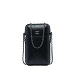 Сумка через плечо Quilted Lambskin Chain Around Phone Holder с логотипом CC (2019 год) 1