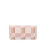 Длинный кошелек CR Dainty Check 2-Fold - Персиковый 2