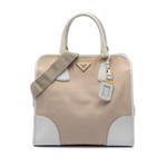 Сумка-сэтчел Saffiano Trimmed Canvas Canapa (2010-2026 годы) 1