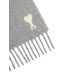 grey alpaca scarf with Ami de Coeur 2