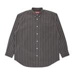 Рубашки на пуговицах Supreme Loose Fit Stripe Shirt 'Grey' 1