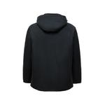 hooded corduroy-collar jacket 2