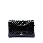 Сумка на плечо CC Quilted Patent Flap Clutch With Chain (2012-2013 годы) 1