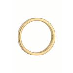 Кольцо с кристаллами Swarovski® – серебро с позолотой 5