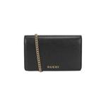 Кошельки Gucci Chain Wallet «Черный» 1