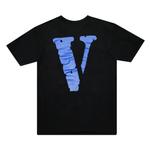 Футболки Vlone Staple T-Shirt 'Black/Blue' 2