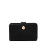 logo-plaque pebbled-effect wallet 1