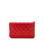 Стеганая сумка через плечо Boy Wallet on Chain Quilted Caviar 2