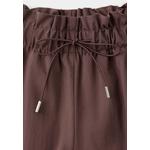Прямые шорты с драпировкой на талии 6