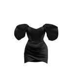 off-shoulder puff-sleeve mini dress 1