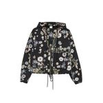 floral-print hooded jacket 1