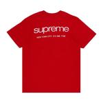 Футболки Supreme NYC Tee 'Red' 2