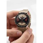 Унисекс IOS/Android хаки SmartWatch с хаки резиновым ремешком 7