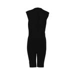 Комбинезоны и полукомбинезоны Ferragamo Plunging Sleeveless Romper 'Черный' 2