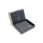 Мужской RFID двойной ID бифолд кожаный кошелек EWB 40159 7