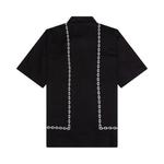 Рубашки на пуговицах Pleasures Chain Button Up Shirt 'Black' 2