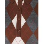 Diana argyle-knit polo shirt 3