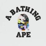 Футболки BAPE Multi Camo College Tee 'Белый/Мультиколор' 3