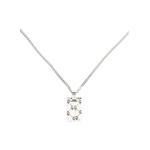 Ожерелья Gucci Sterling Ghost Tag Necklace 'Black' 2