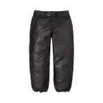 Кожаные брюки Supreme GORE-TEX Ostrich Embossed Leather Pant «Black» 1