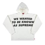 Худи Supreme Known As Hooded Sweatshirt 'White' 1