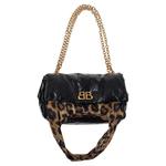 Сумки через плечо Balenciaga Monaco Chain Сумка 'Черный/Леопардовый' 1