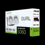 ASUS Dual GeForce RTX 5060 OC WHITE 8GB видеокарта 14