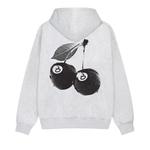Худи Stussy Cherries Hoodie 'Ash Heather' 2