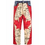 Укороченные джинсы с логотипом Maple Leaf 1