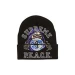 Бини Supreme Peace Embroidered Beanie «Black» 1
