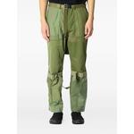 logo-print cargo trousers 1