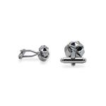 Запонки Ojeda Chrome Sleek Knot 3