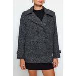 Пальто из твида в елочку Tailored 6